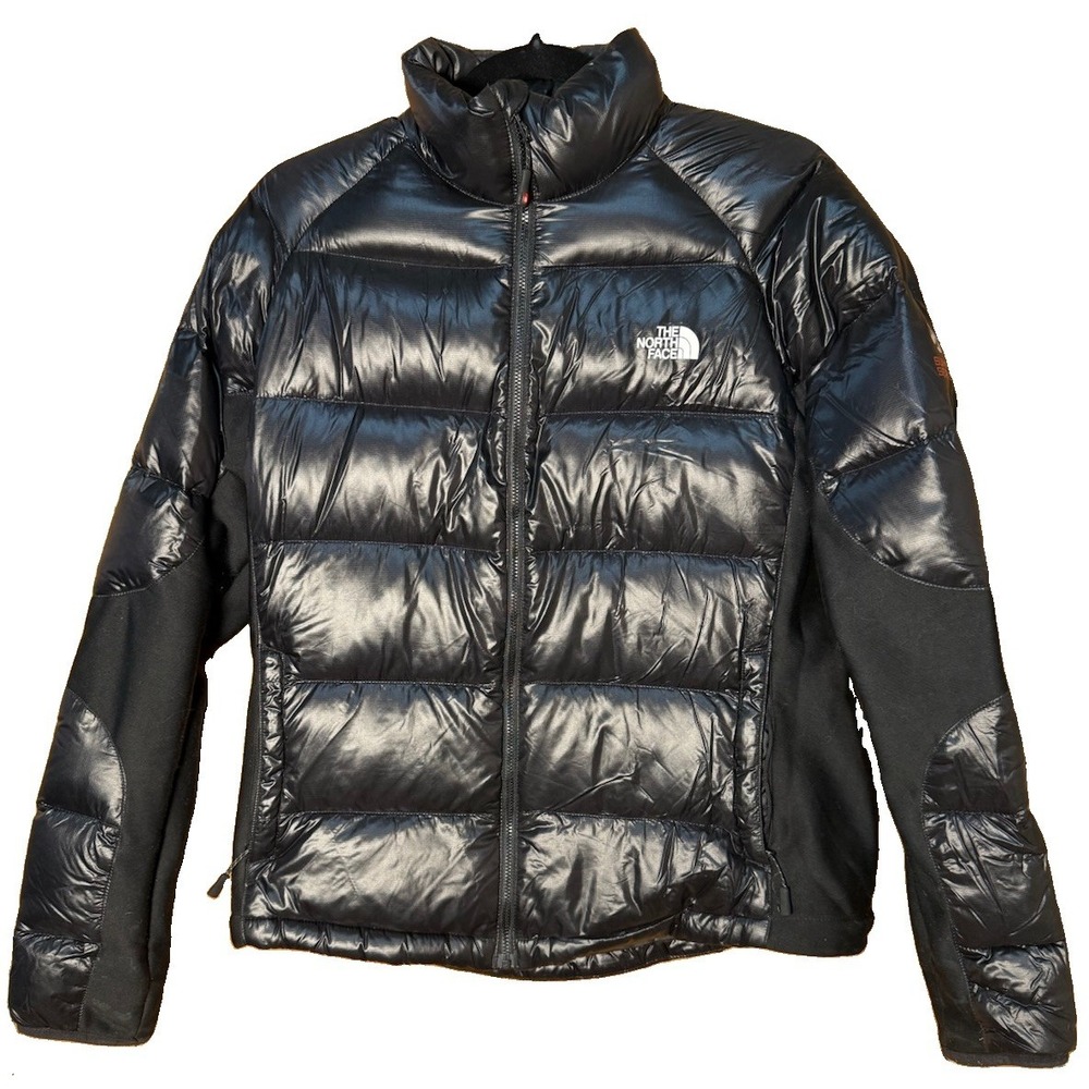 The North Face Summit Series Fill Down Puffer Jacket Womens Size Large Black